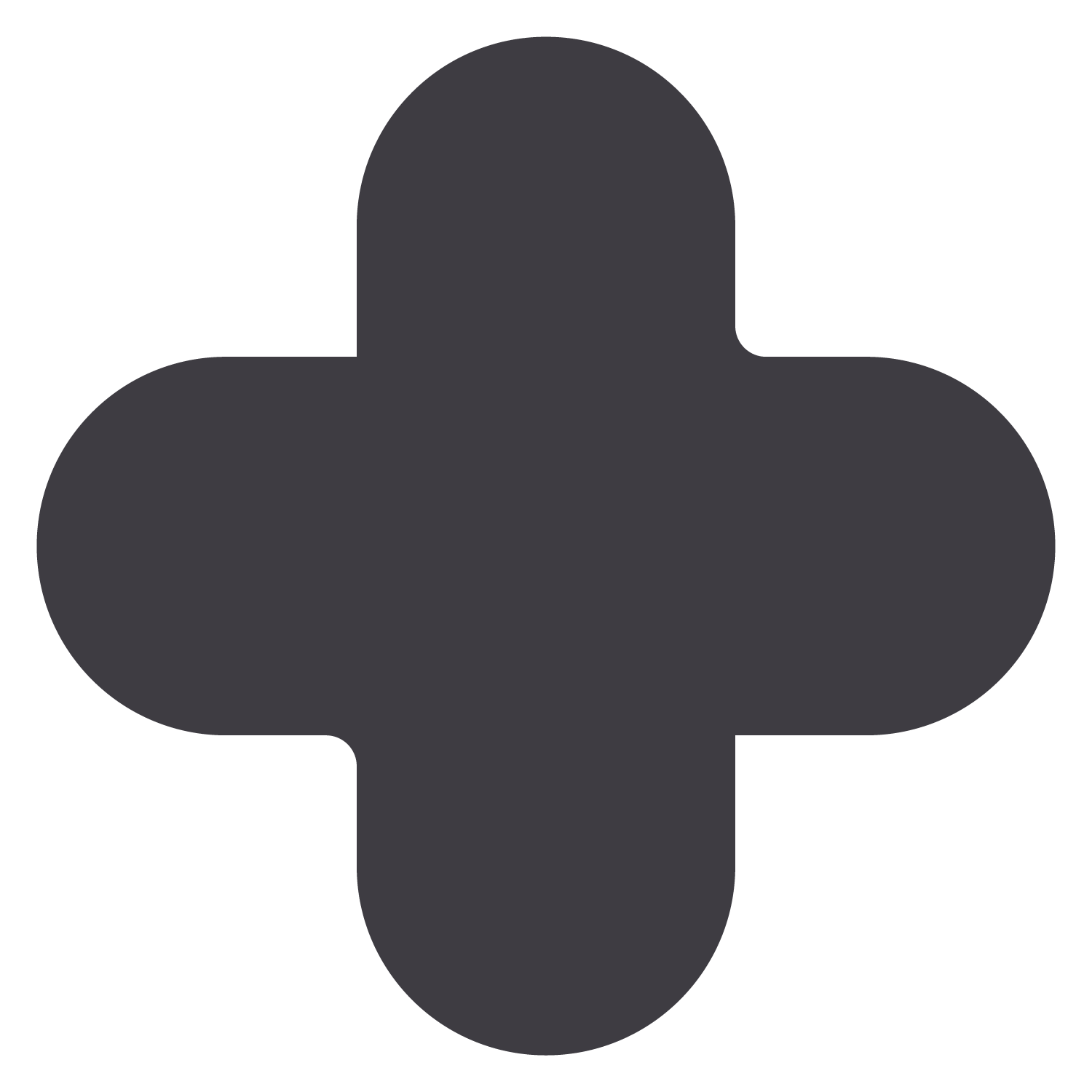 MDE Care - Gray cross