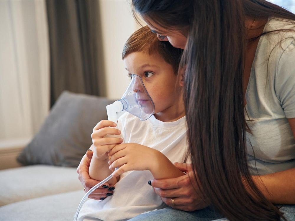 In-home respiratory therapy for babies and children in Medellín